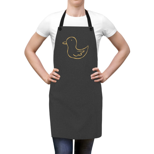 Duck Sketch Apron – Charcoal