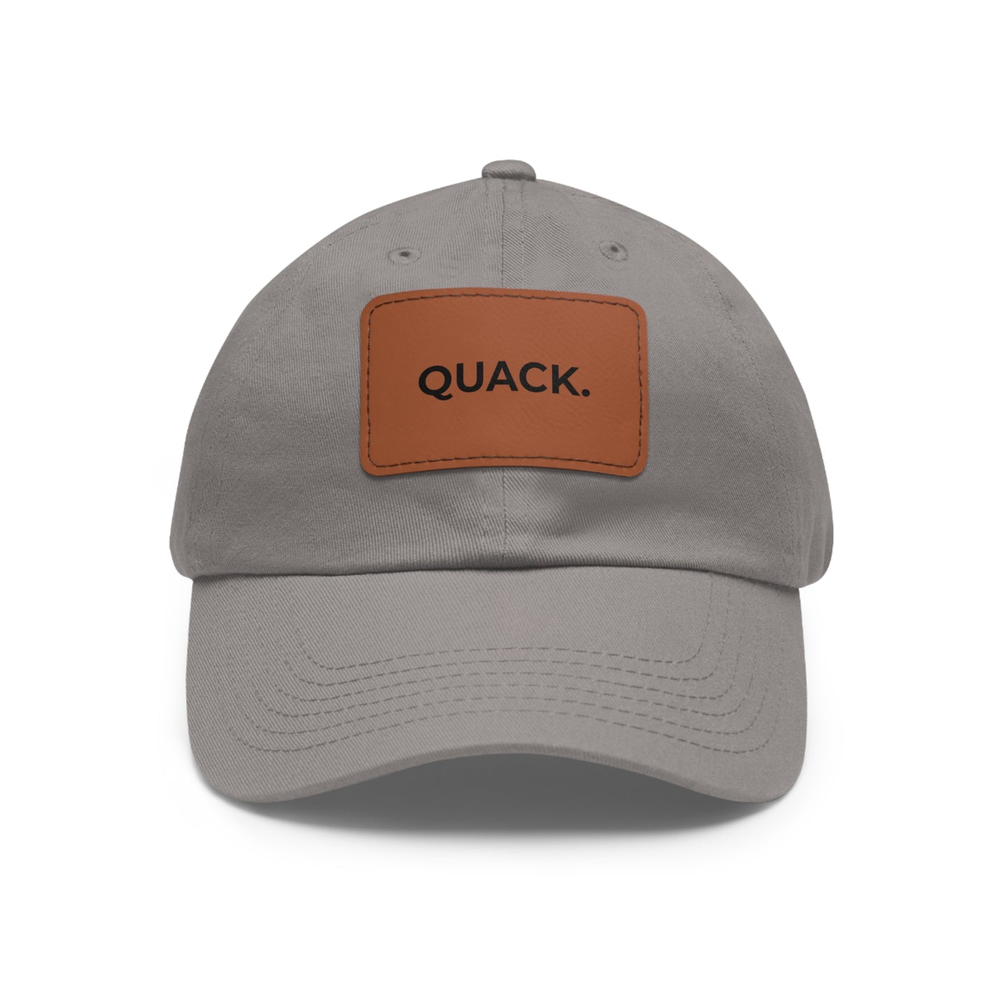 Quack. Leather Patch Hat
