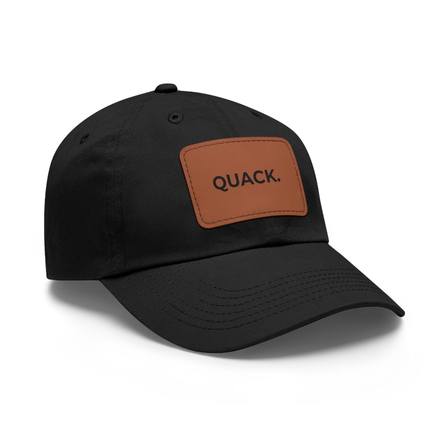 Quack. Leather Patch Hat