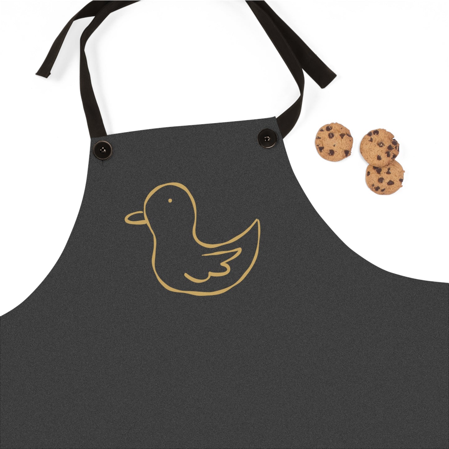 Duck Sketch Apron – Charcoal