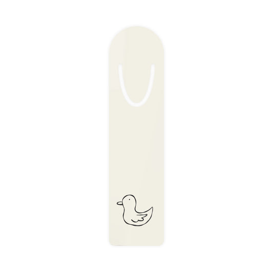 Duck Sketch Bookmark (Aluminum)