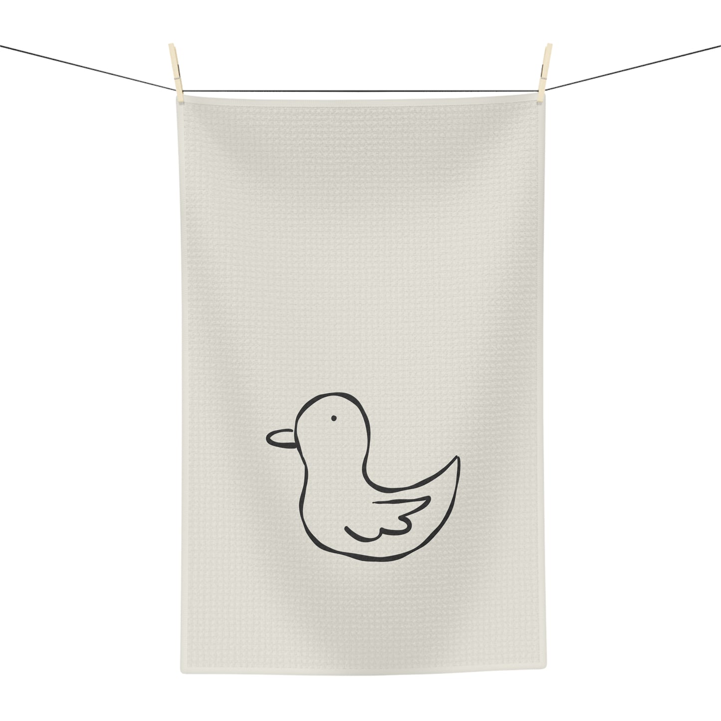 Duck Sketch Tea Towel