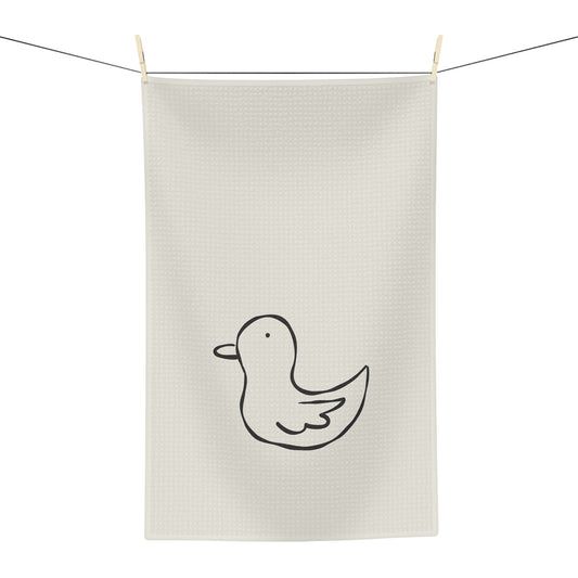 Duck Sketch Tea Towel