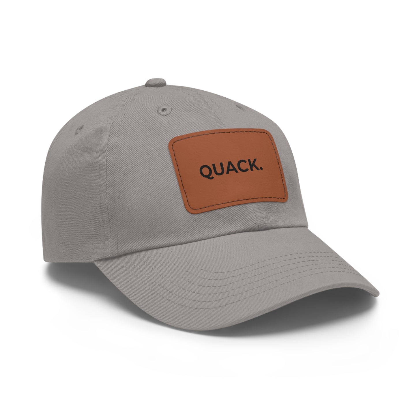Quack. Leather Patch Hat