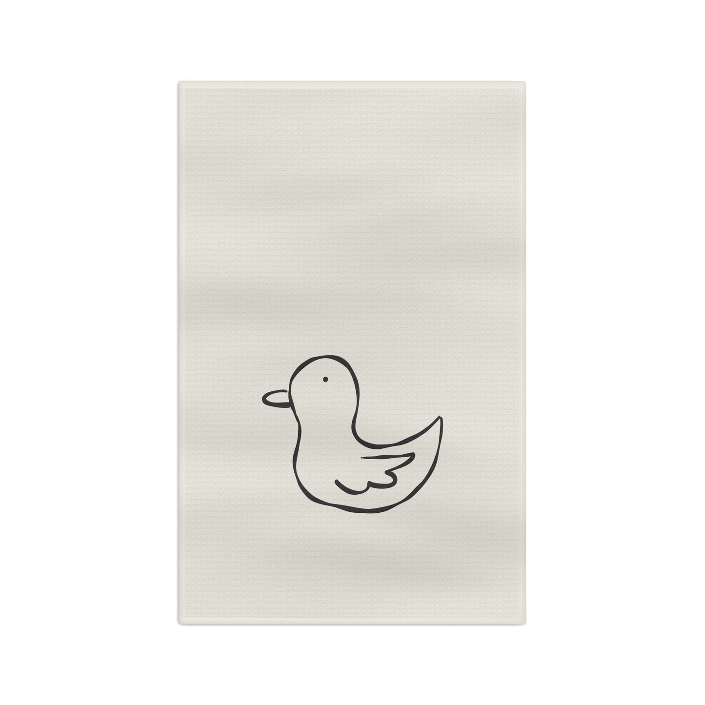Duck Sketch Tea Towel