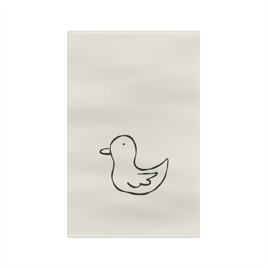 Duck Sketch Tea Towel